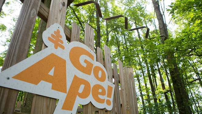 Go Ape at Lums Pond remains closed after the death of a Felton woman when she fell to her death Wednesday afternoon.