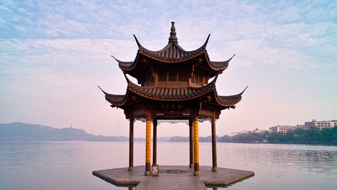 Chinese Pavilion West Lake