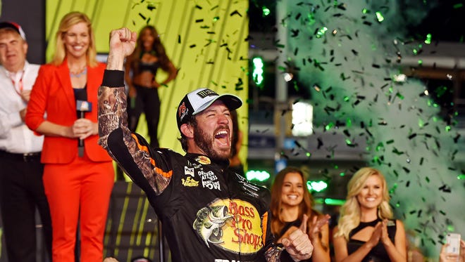 Nov. 19: Martin Truex Jr. wins the Ford EcoBoost 400 and Cup Series championship at Homestead-Miami Speedway.