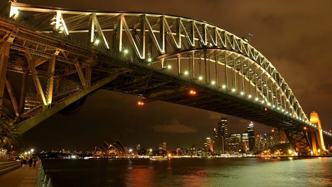 In a long exposure image, the Sydney skyline shines bright, after Earth Hour, from Milson's Point, Australia. Sydney residents turn off their lights for just one hour, as a sign of their commitment to reduce global warming, with the movement now celebrated in over 172 countries and over 7000 cities and towns worldwide.