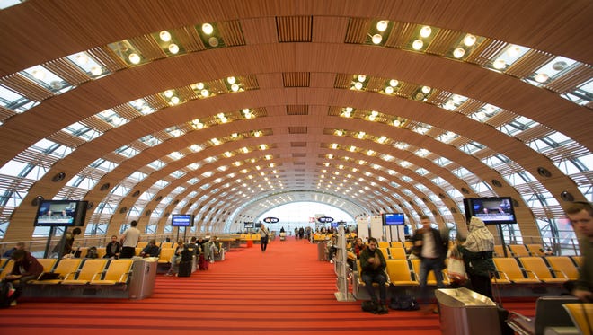 Paris' Charles de Gaulle's iconic Terminal 2 is seen on Nov. 25, 2016.