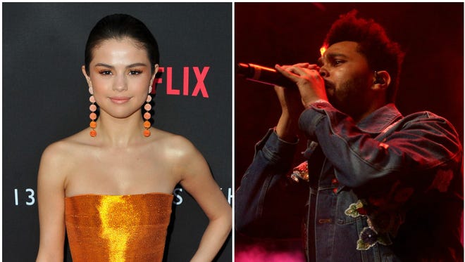 Selena Gomez and The Weeknd were Coachella canoodlers on Saturday.