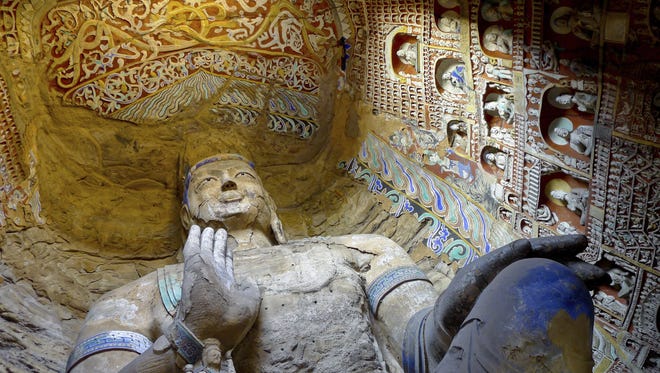 Bodhisattva in Yungang Grottoes