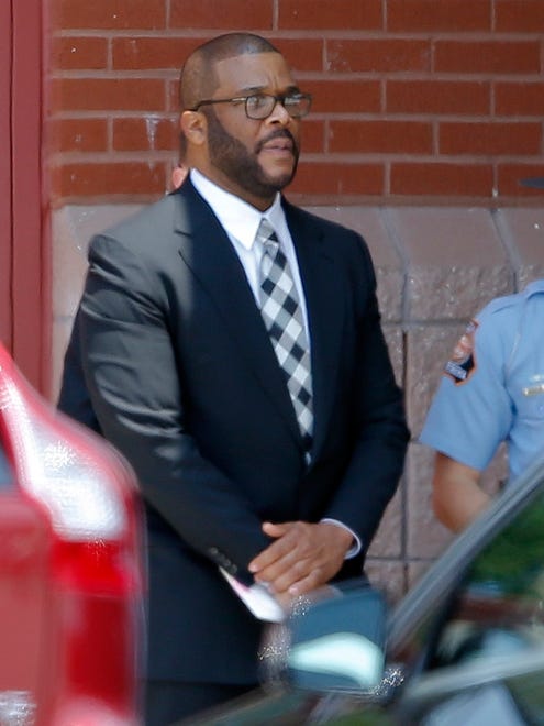 Movie and television producer Tyler Perry, a friend to the Houston and Brown families throughout Bobbi Kristina's ordeal, also attended the ceremony. In the days before her death, he criticized the media camped outside her hospice, saying they were allowing her "no peace."