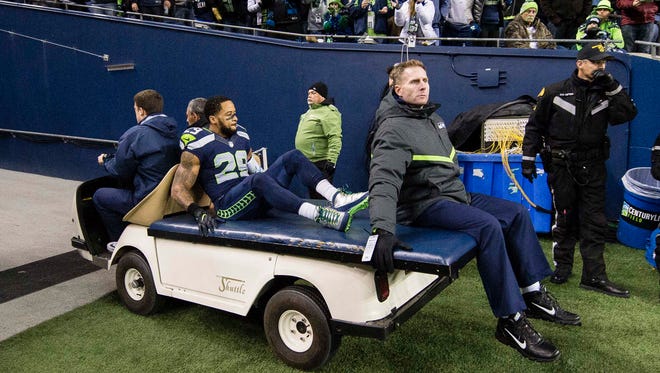 Earl Thomas, S, Seahawks: Broken tibia, out for remainder of season.