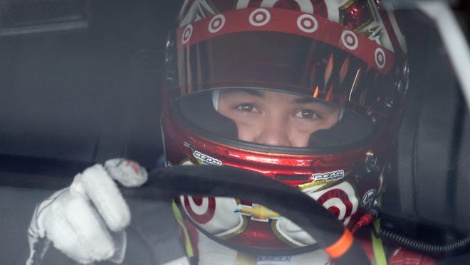 Kyle Larson finished second at the 2014 Sylvania 300 at New Hampshire Motor Speedway.