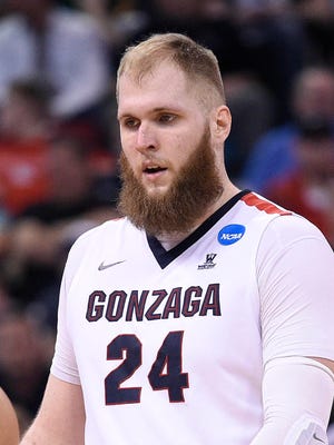 Gonzaga Bulldogs center Przemek Karnowski's beard game is strong.