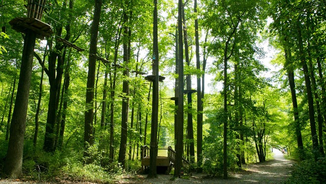 Go Ape at Lums Pond remains closed after the death of a Felton woman when she fell to her death Wednesday afternoon.