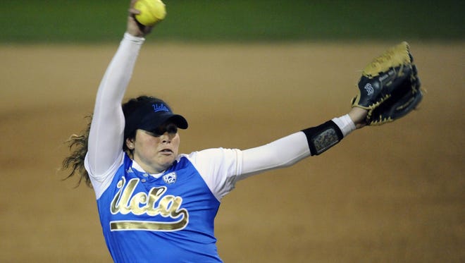 UCLA pitcher Rachel Garcia helped the Bruins to the College World Series.