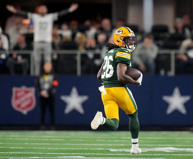 Safety Darnell Savage is a former first-round pick by the Packers. Big interception against the Dallas Cowboys in wild-card playoff win last season. 10 career INTs. Age: 26